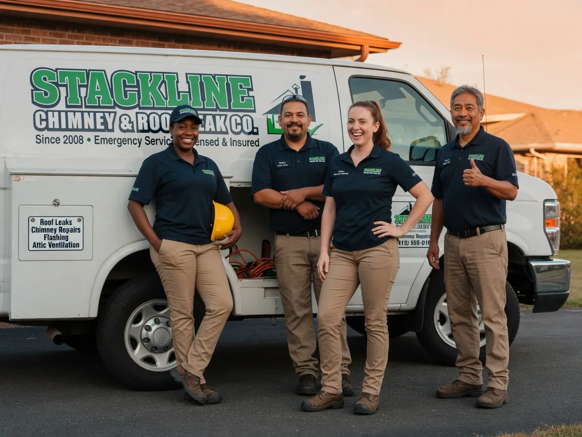 Chimney flashing repair company in Cobbs Creek, VA